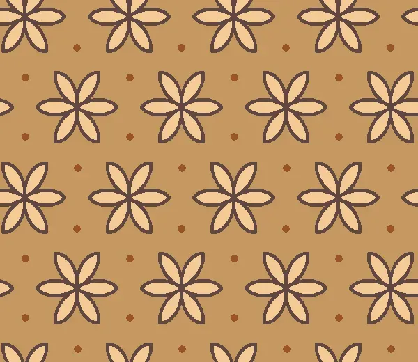 SEG Collection Privée Fleur Zephyr Ocre coupon stof 3x1,6 m