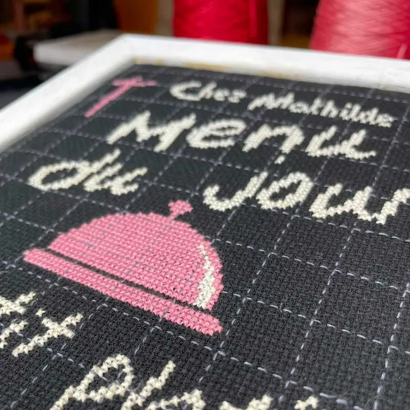 LiliPoints Kitchen Sign borduurpatroon 2 motieven