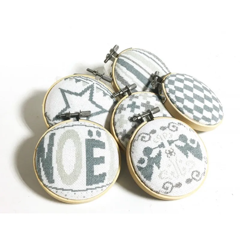 LiliPoints Christmas Ornaments 4 borduurpatroon kerst