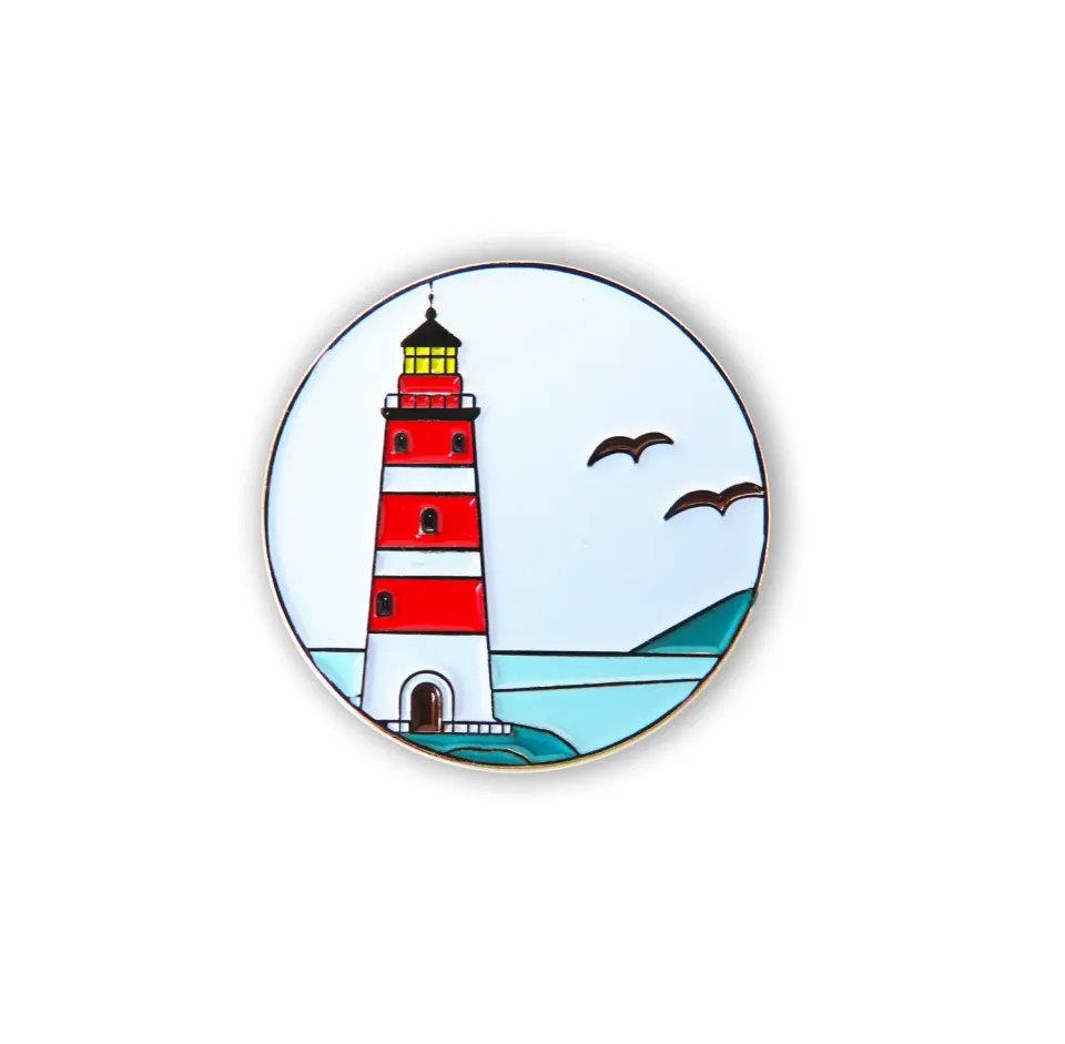 Leti Stitch Lighthouse 14337 naaldmagneet emaille