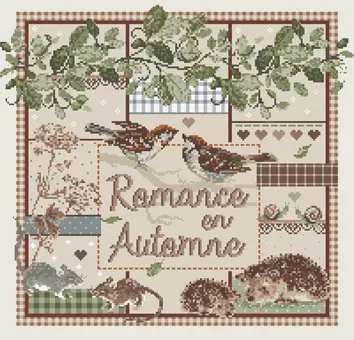Madame la Fée Romance en Automne borduurpakket herfst compleet
