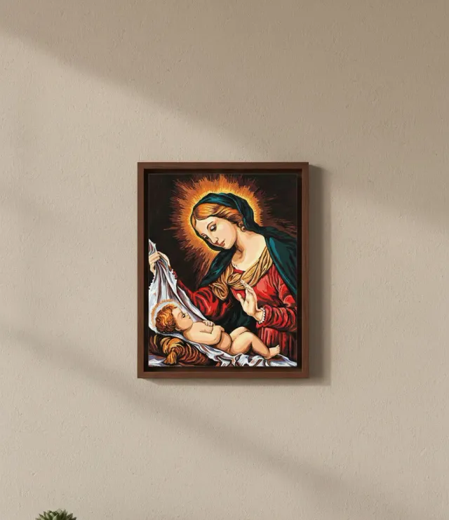 SEG Margot de Paris Vierge stramien blanco canevas