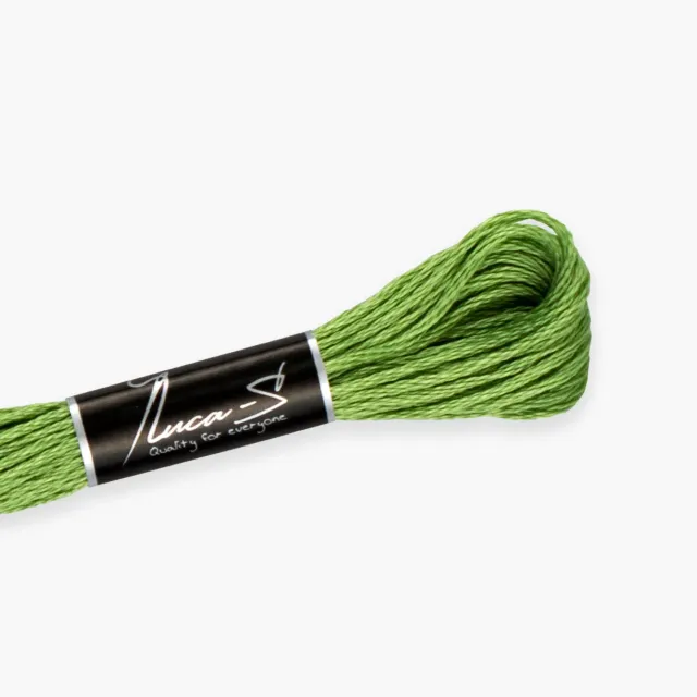 Leti Stitch Luca-S 280 splijtgaren 8 meter felgroen