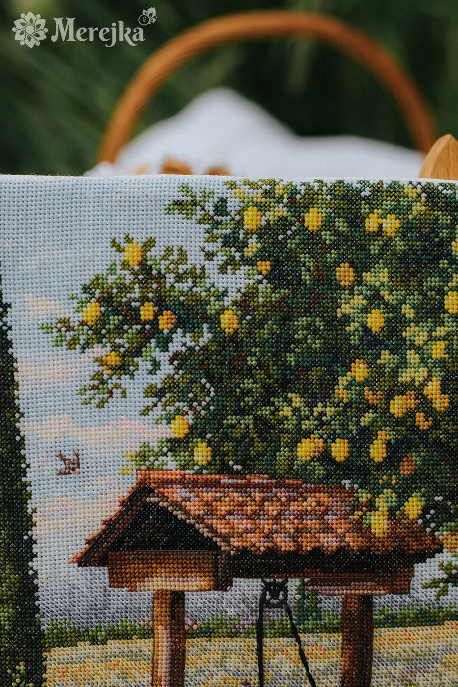 Merejka Under the Lemon Tree borduurpakket 39x30