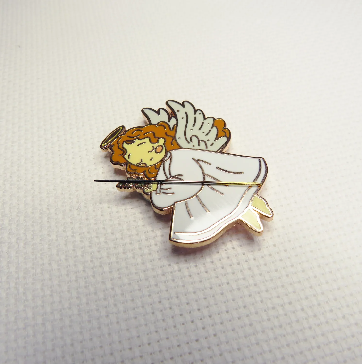 Leti Stitch 14386 Golden Angel naaldmagneet engel goud