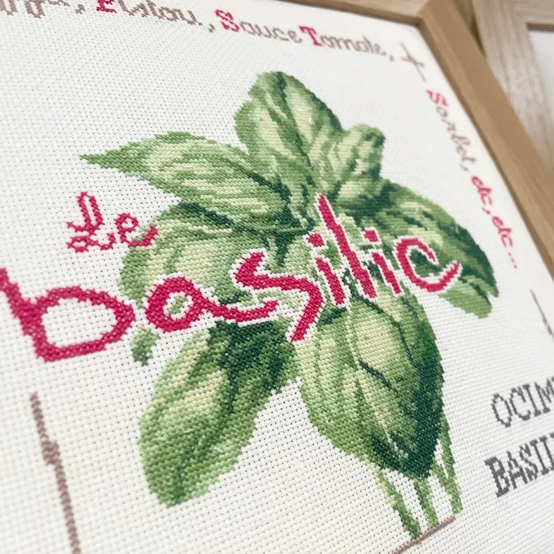 LiliPoints Le Basilic borduurpatroon kruissteek klein