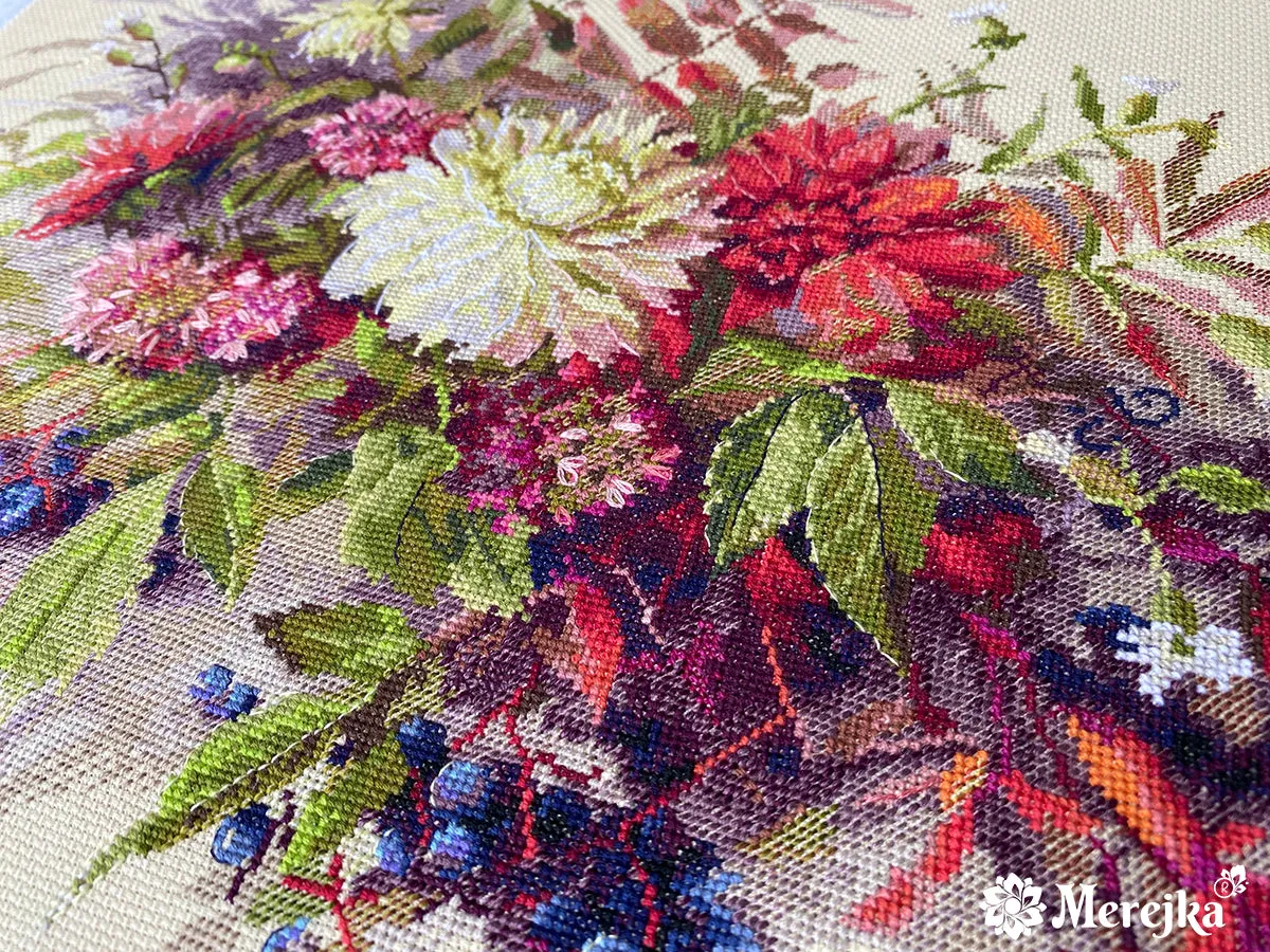 Merejka Autumn Secrets borduurpakket 30x40
