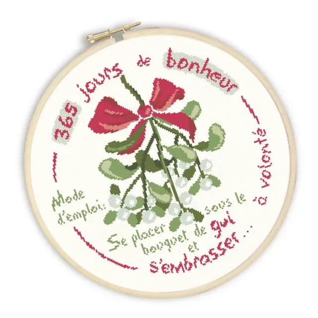 LiliPoints Le Gui en Tambour borduurpatroon kruissteek