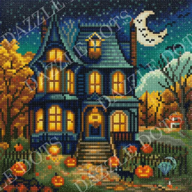 Leti Stitch LDS-7053 Halloween Night diamond painting