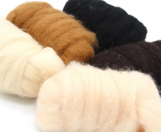 The Wool Family Corriedale dieren wol set 5 x 25 gram