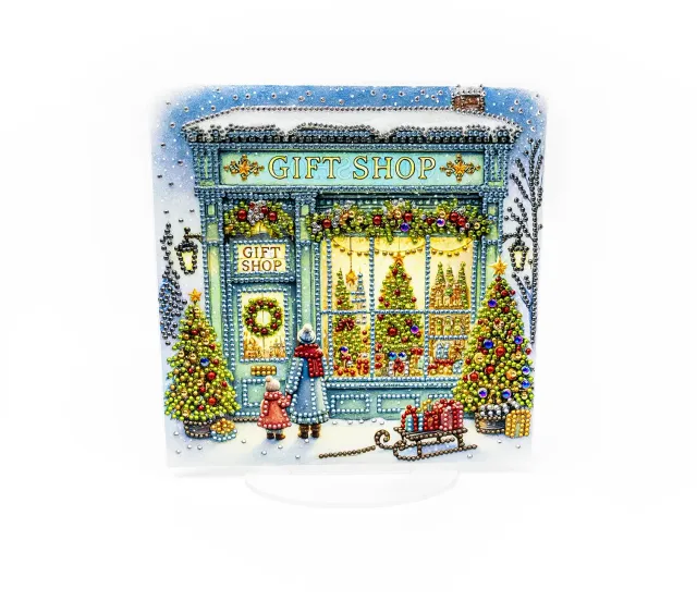Leti Stitch Dazzle Dots 481-395 Holiday Joy diamond painting 24 cm