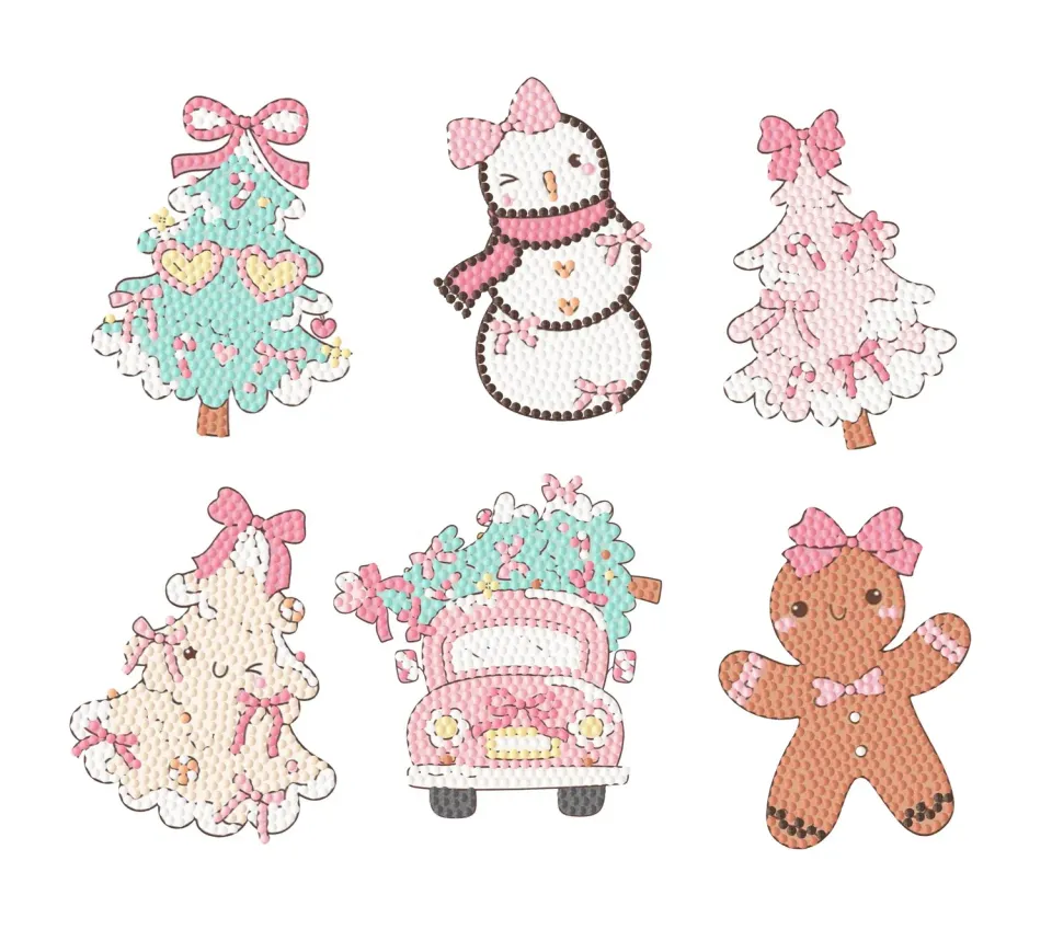 Leti Stitch 480-794 Sweetmas Ornaments diamond painting 6x10 cm