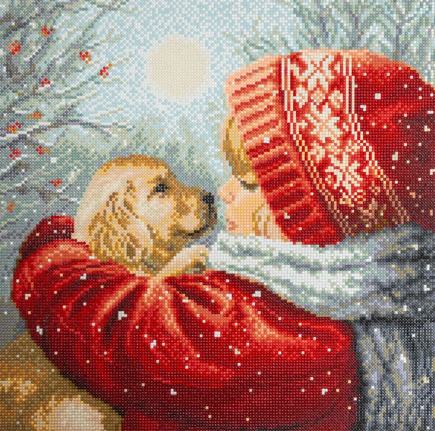 Leti Stitch LT 102 Christmas Hugs diamond painting 42cm