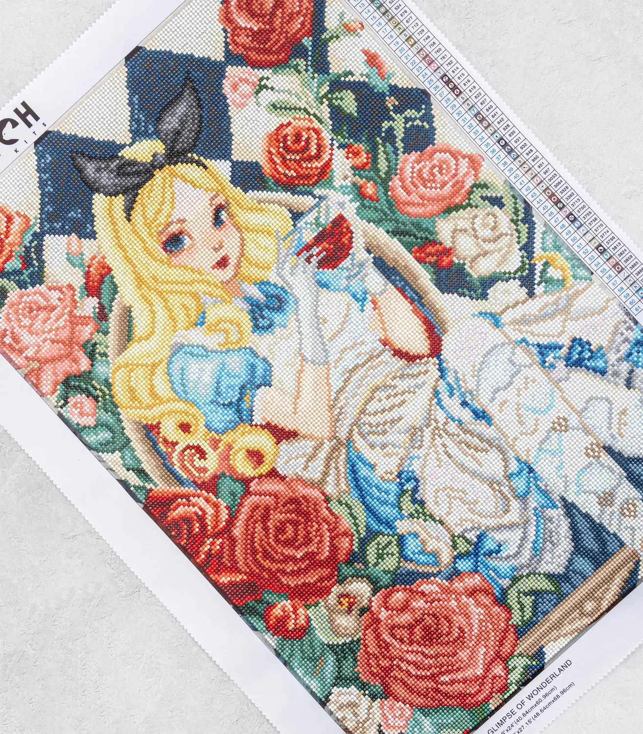 Leti Stitch LT12 Wonderland diamond painting 40x61 cm rond