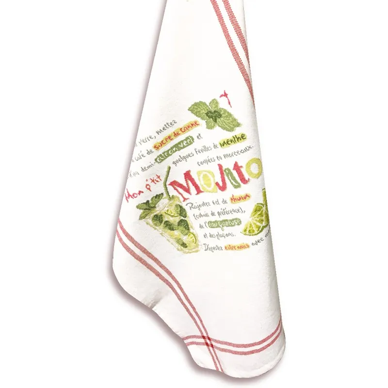 LiliPoints Mojito borduurpatroon theedoek 187 steken