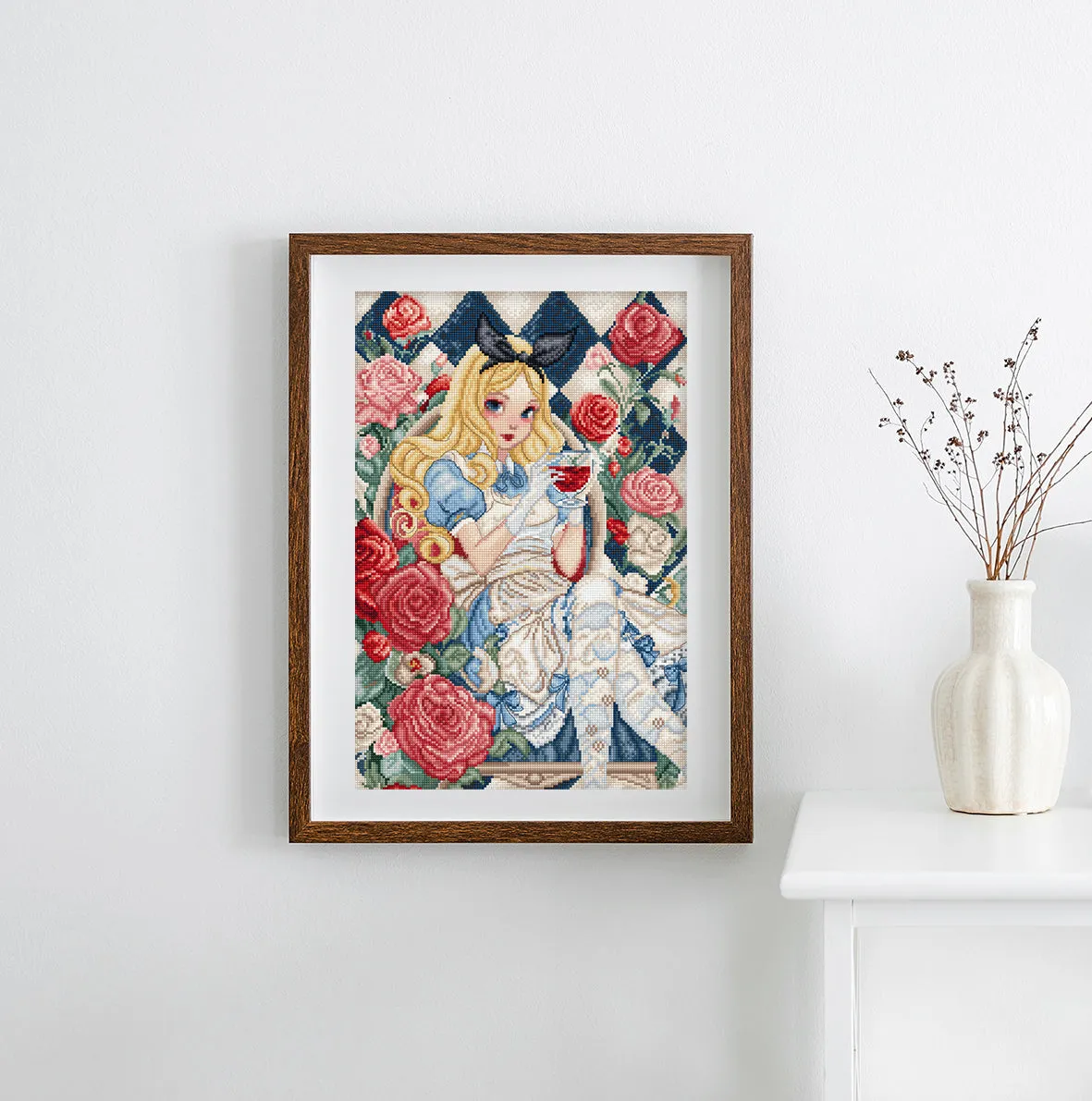 Leti Stitch L9960 A Glimpse of Wonderland borduurpakket 23x34