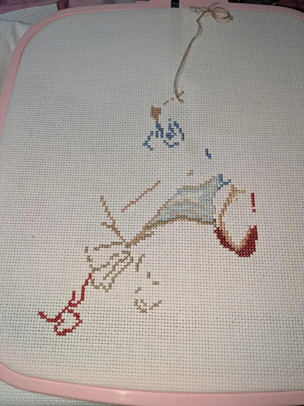 Leti Stitch L9960 A Glimpse of Wonderland borduurpakket 23x34