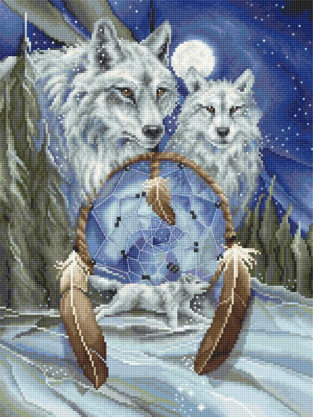 Leti Stitch L8067 Nothing Can Hold Back borduurpakket 32x24