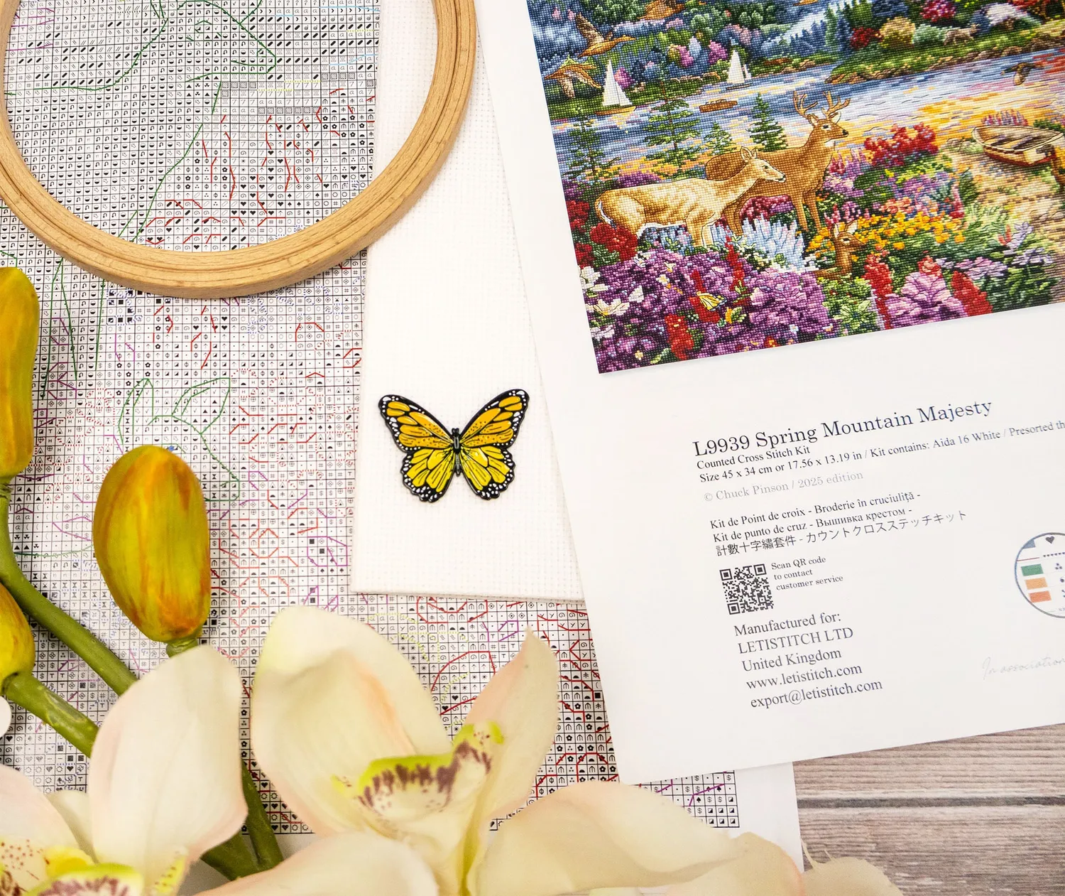 Leti Stitch L9939 Spring Mountain Majesty borduurpakket