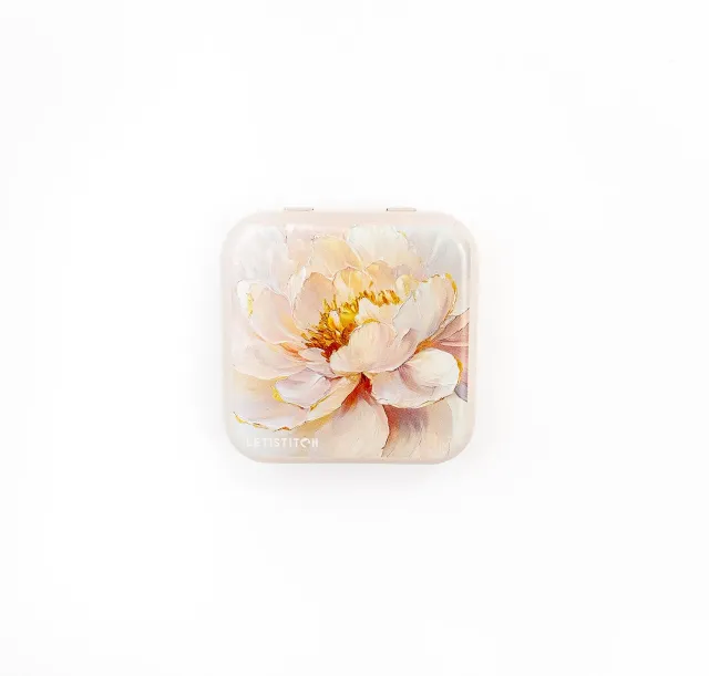 Leti Stitch Floral Grace 25633 naaldenblikje tin bloemen