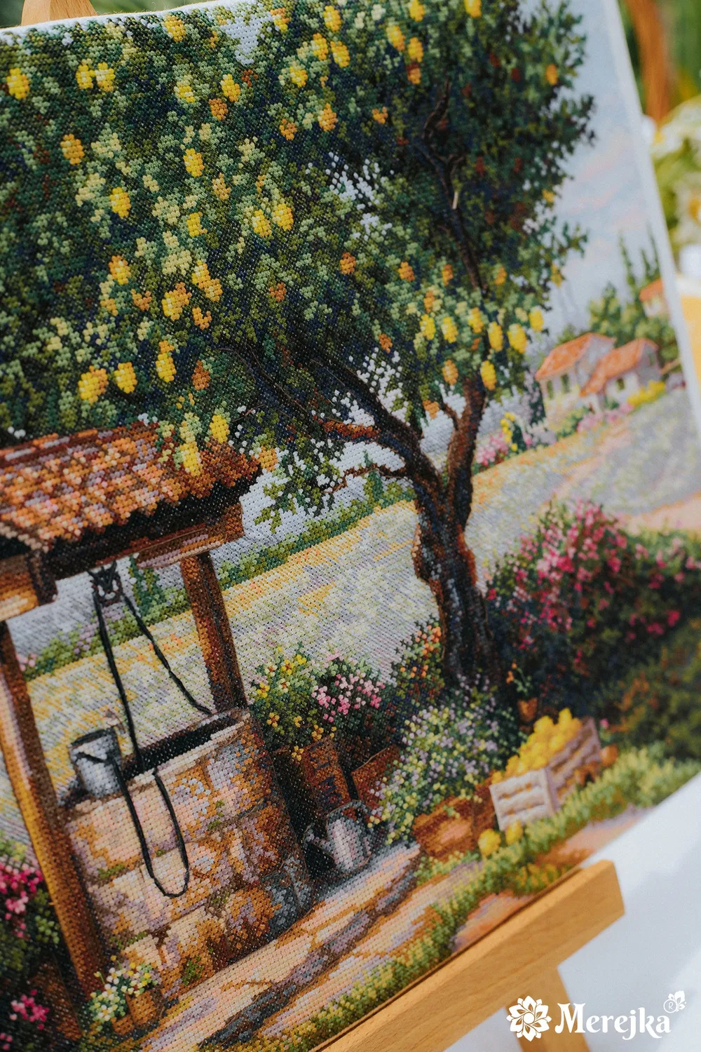 Merejka Under the Lemon Tree borduurpakket 39x30