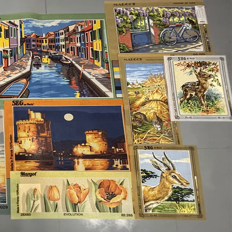 SEG 1672 stramien set 10 toiles alleen diverse maten