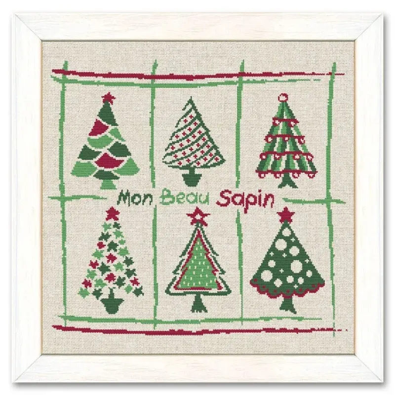 LiliPoints Oh Christmas Tree borduurpatroon kerstboom