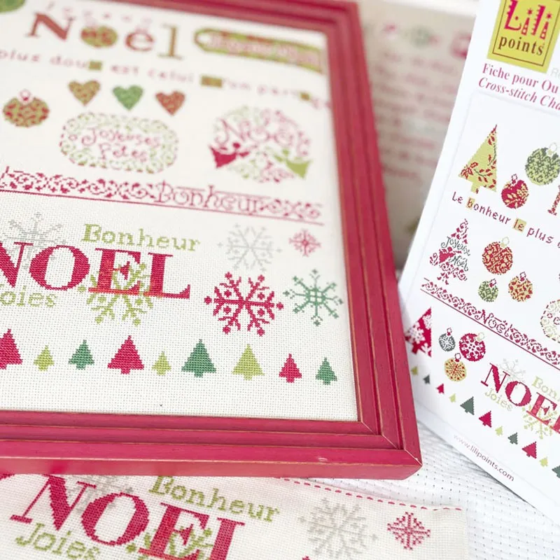 LiliPoints Christmas Ideas borduurpatroon kerst