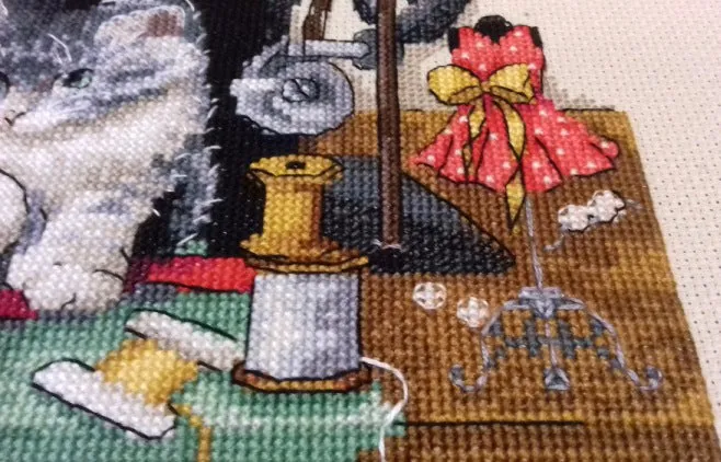 Merejka Players and Singer borduurpakket kat 27x22