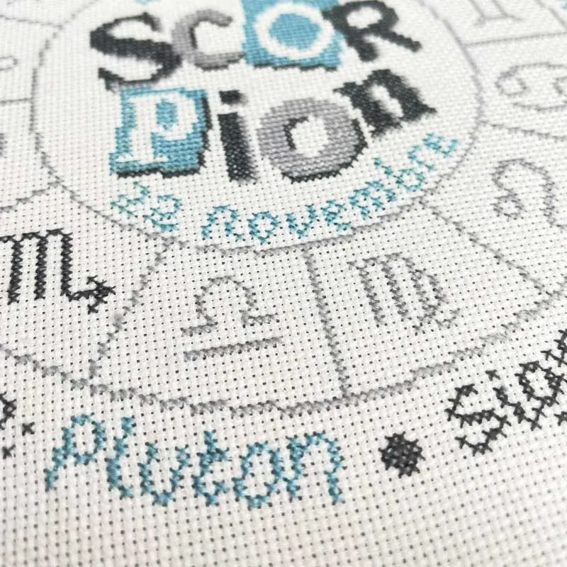 LiliPoints Scorpio U011 kruissteekpatroon schorpioen