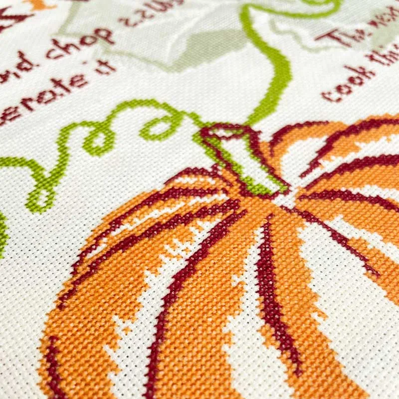 LiliPoints Pumpkin Jam borduurpatroon herfst telpatroon