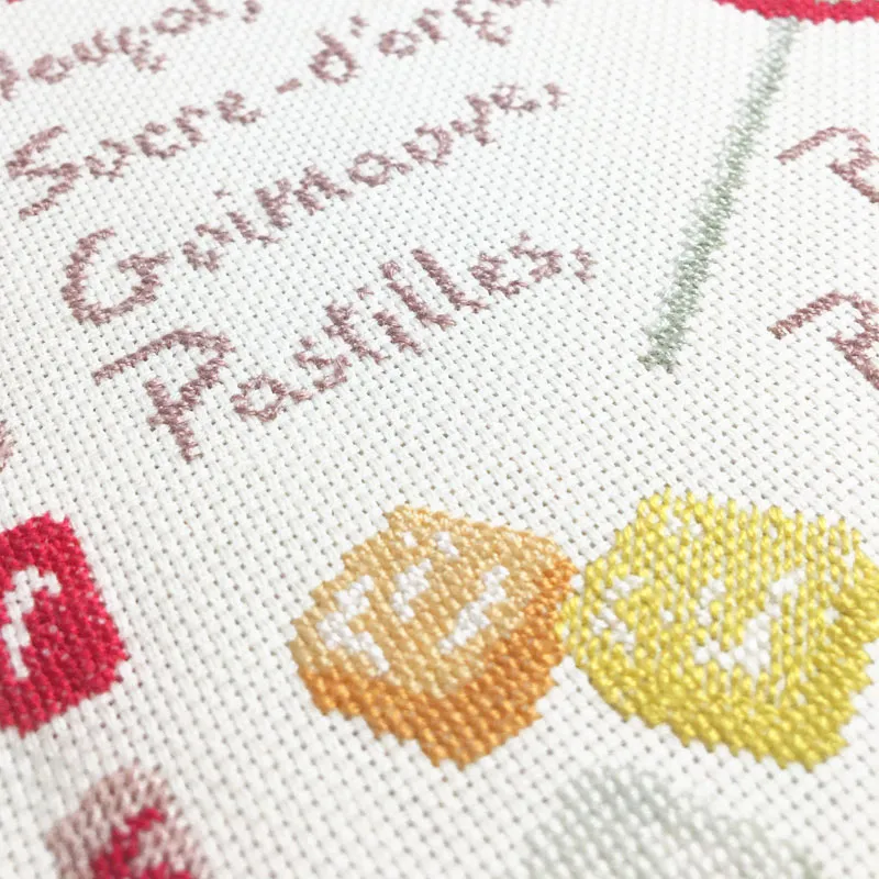LiliPoints Candies Childhood borduurpatroon 192x192 snoep
