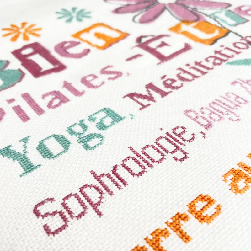 LiliPoints Bien Etre Bag borduurpatroon voor tas