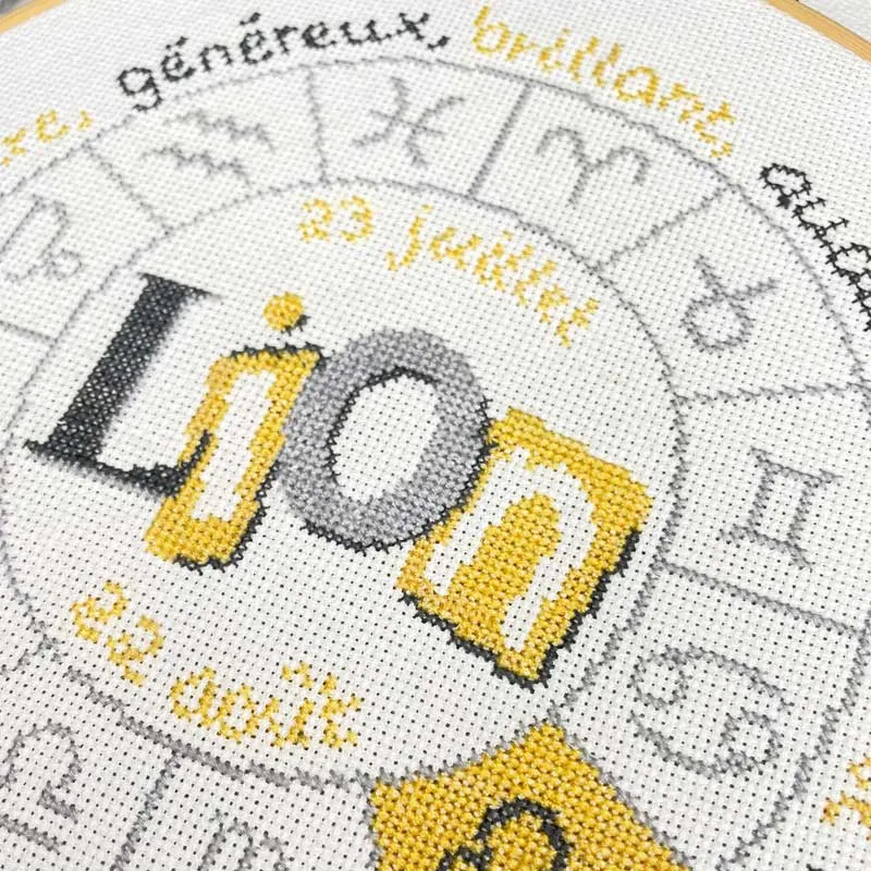 LiliPoints LEO U008 borduurpatroon 12 kleuren