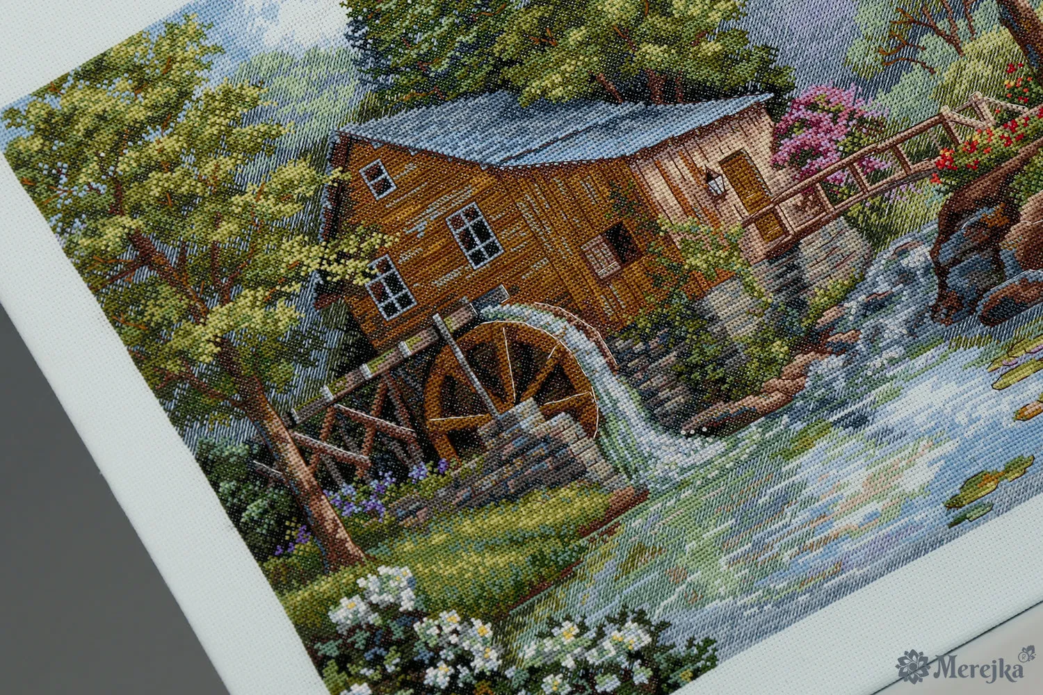 Merejka Song of Summer borduurpakket 31x40 40 kleuren