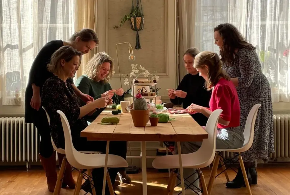 Leijns Creative Greenhouse Craft Date ticket haakavond 2 uur