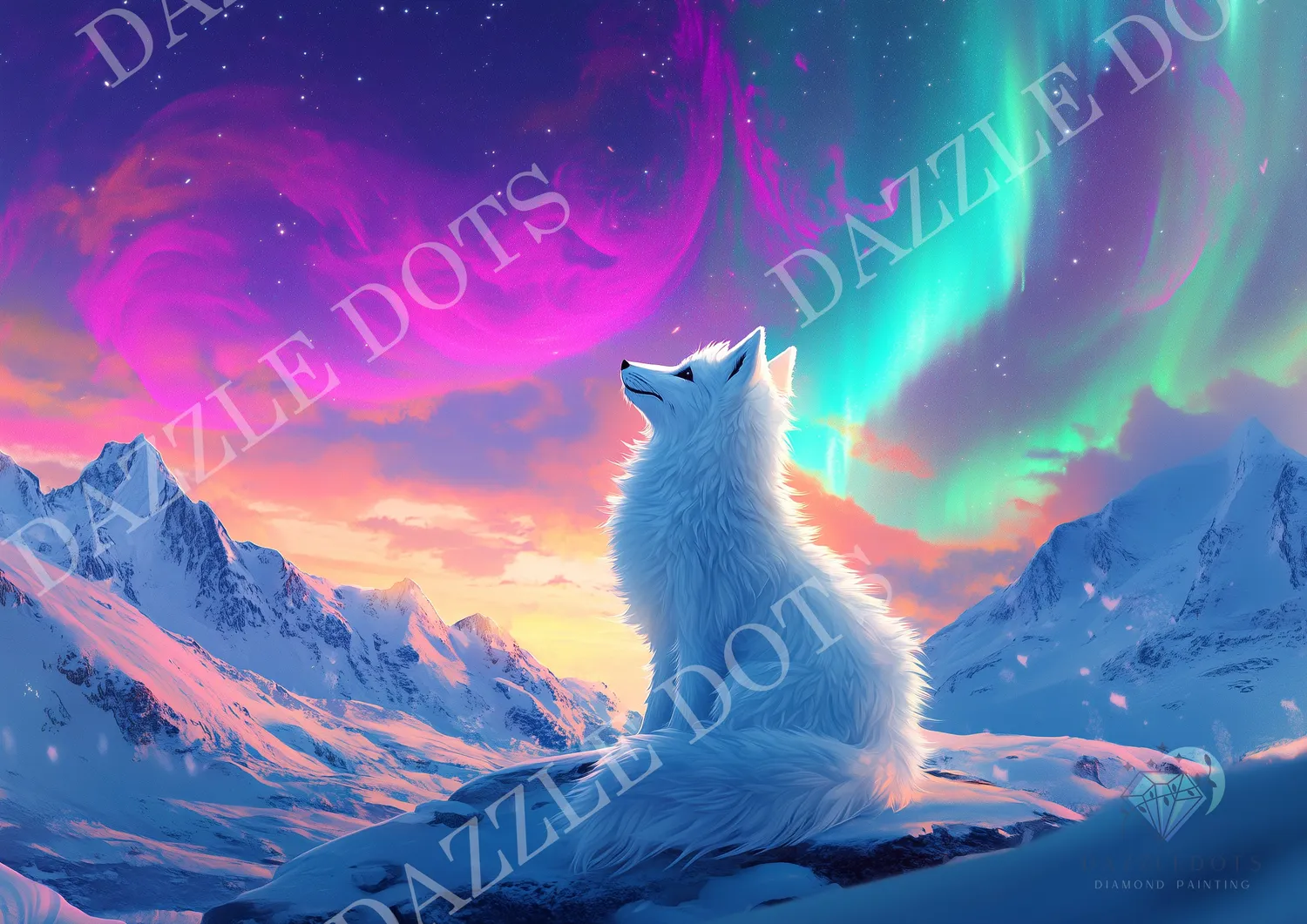 Dazzle Dots LDS 7015 Aurora Guardian diamond painting