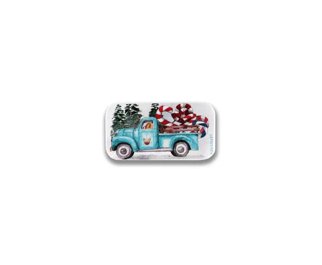 Leti Stitch 25629 Christmas Delivery blikje voor naalden 50 mm