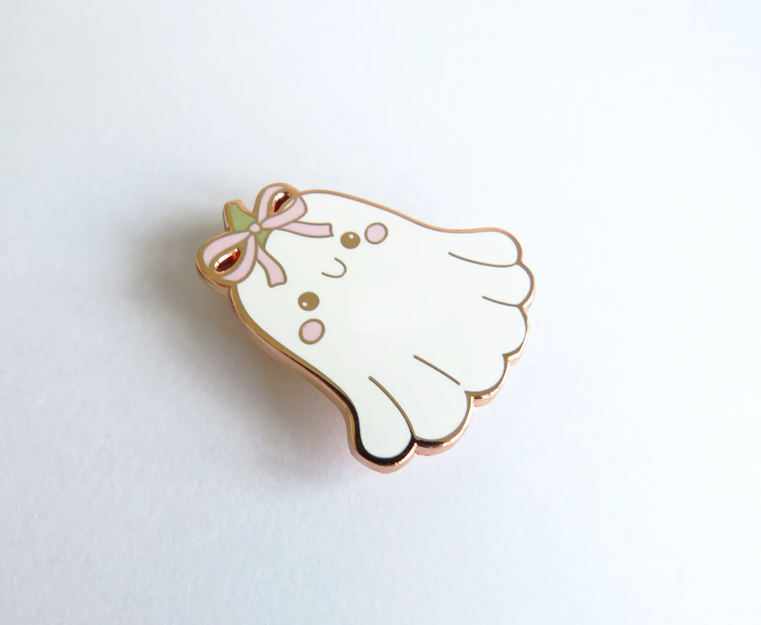 Leti Stitch Boo naaldenmagneet spookje met strik 35 mm