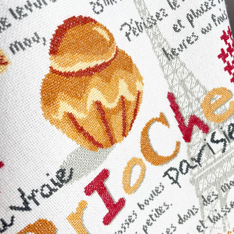 LiliPoints G054 Parisian brioche kruissteekpatroon