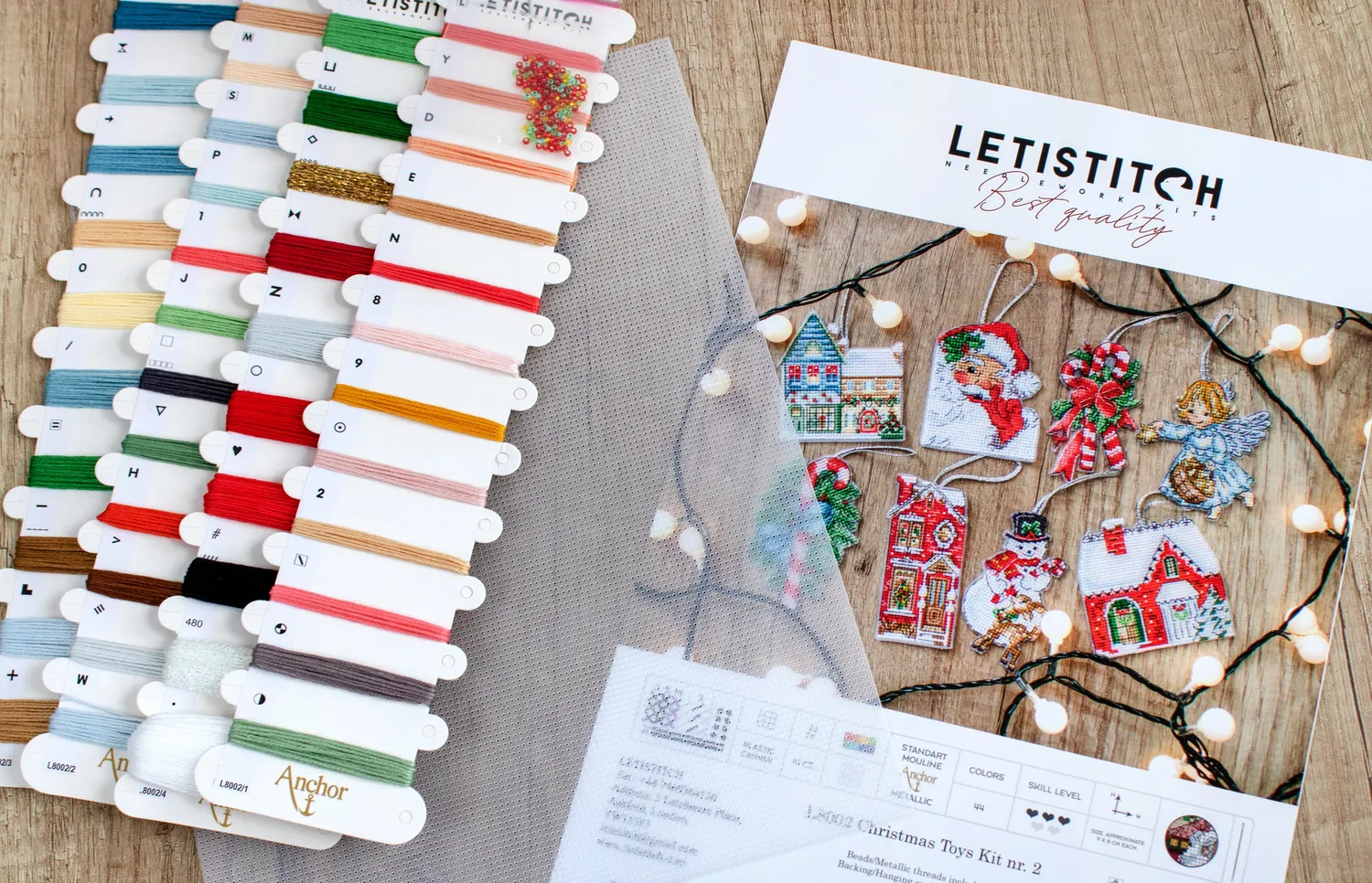 Leti Stitch L8002 Christmas Toys borduurpakket nr. 2