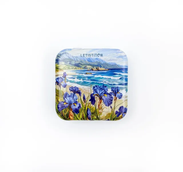 Leti Stitch Blue Harmony 25647 naaldenblikje tin 5,5 cm