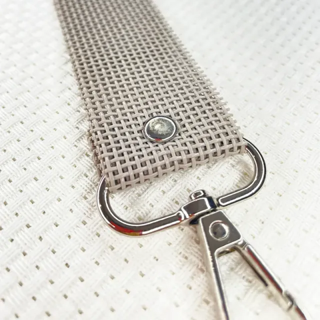 LiliPoints Light Grey sleutelhanger borduren PCL04