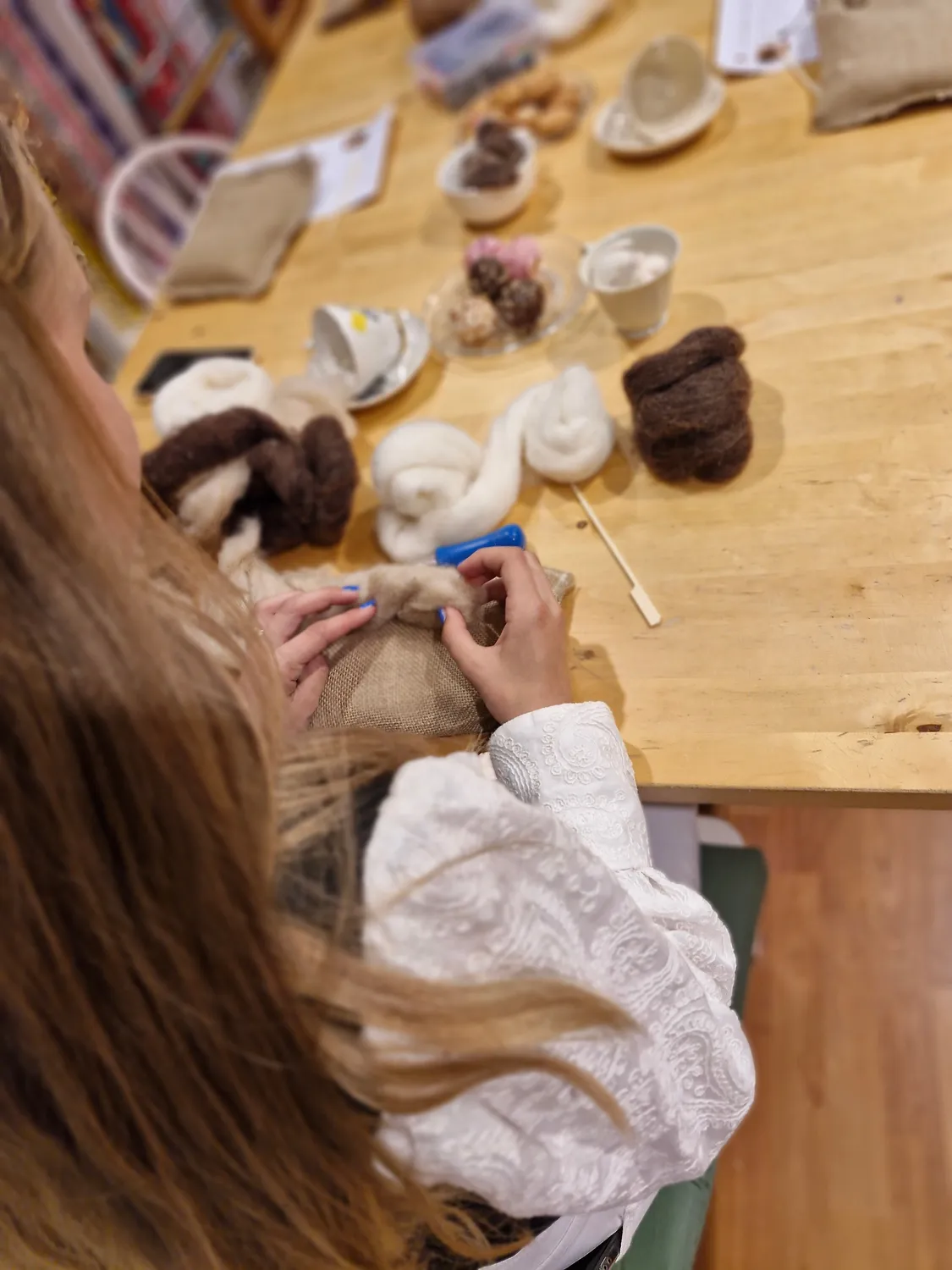 The Wool Family Sunny de muis workshop 7 maart Hilversum