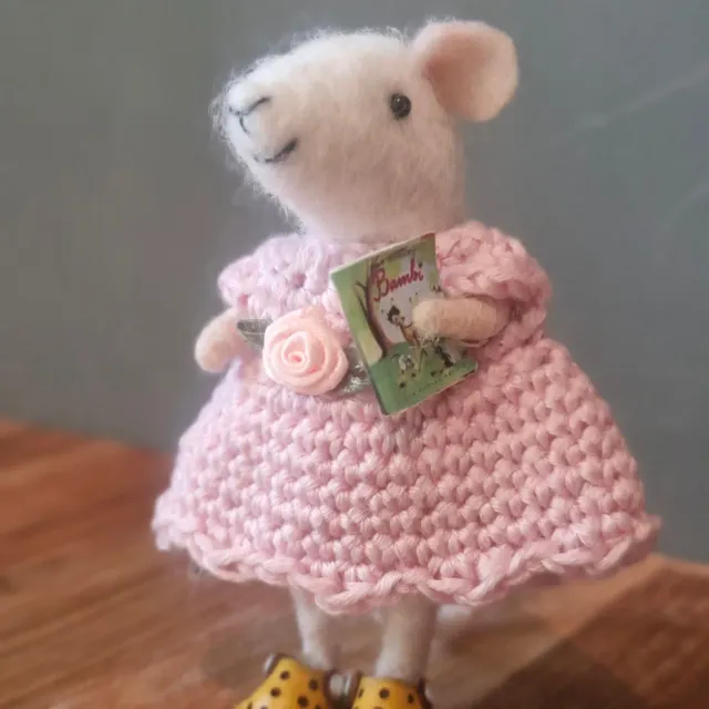 The Wool Family mini jurkje haakpatroon Nederlands Engels