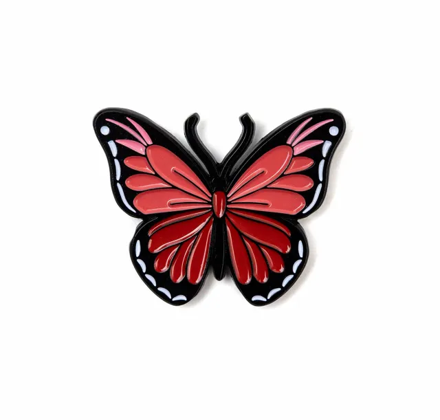 Leti Stitch Coral Wings naaldmagneet vlinder 40x32 mm