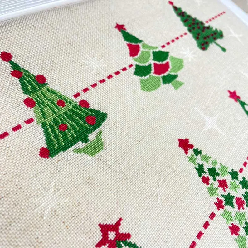 LiliPoints Christmas Tree Collection kruissteekpatroon