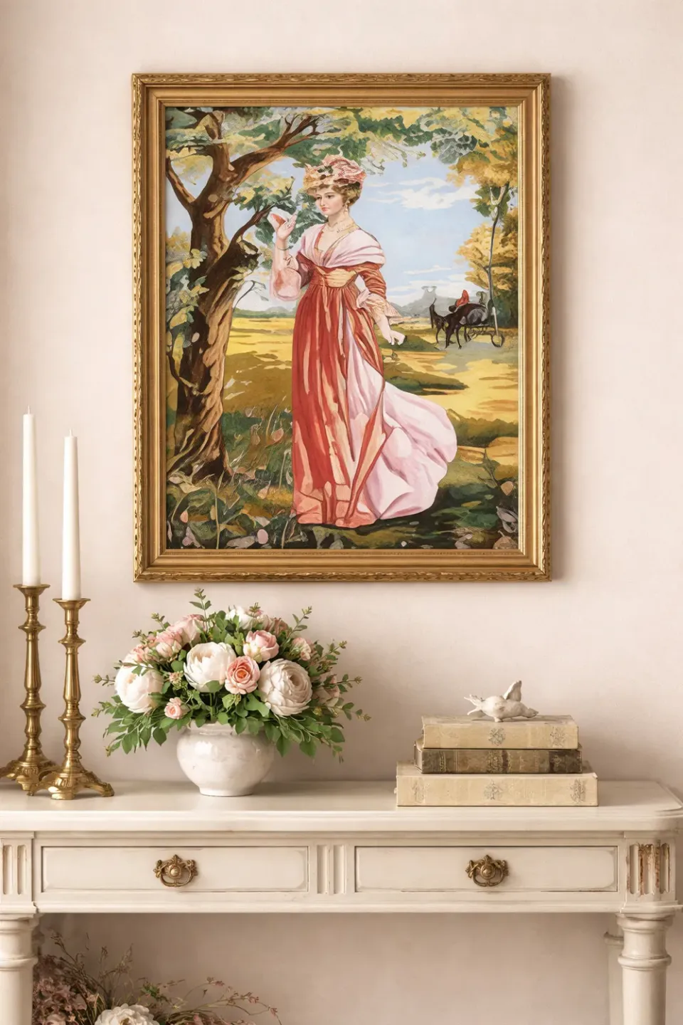 SEG de Paris portret jonge vrouw stramien 45x60