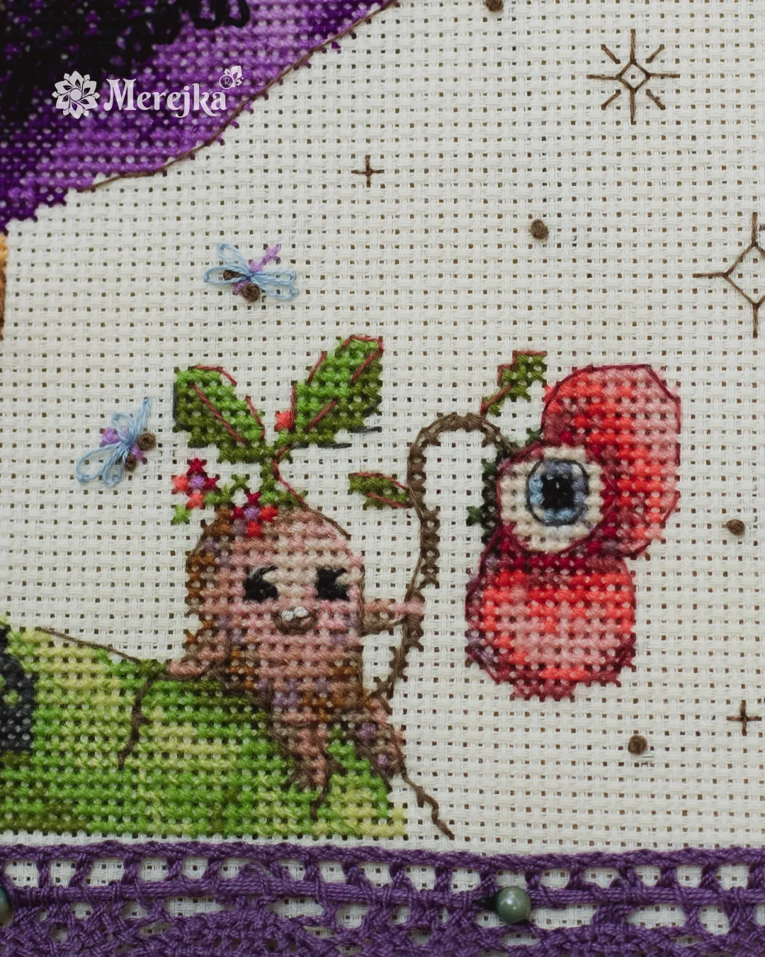 Merejka Hush It`s Magic borduurpakket 30x30 herfst
