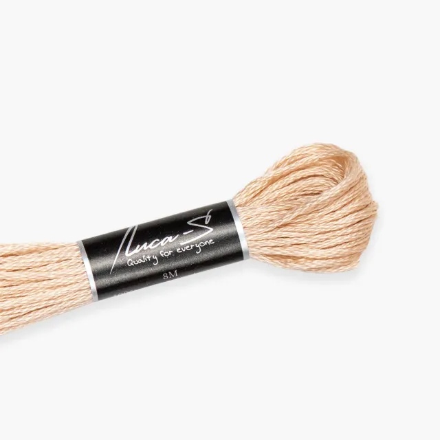 Leti Stitch Luca-S splijtgaren 418 beige 8 m